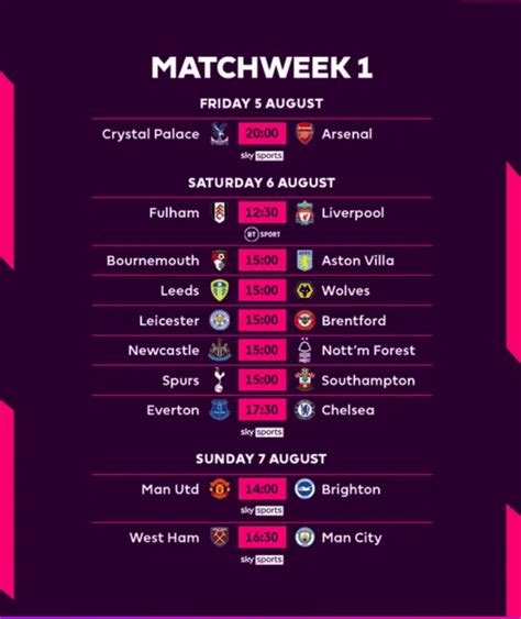 pl fix|Premier League Fixtures & Live Matches on TV Season 2024/25